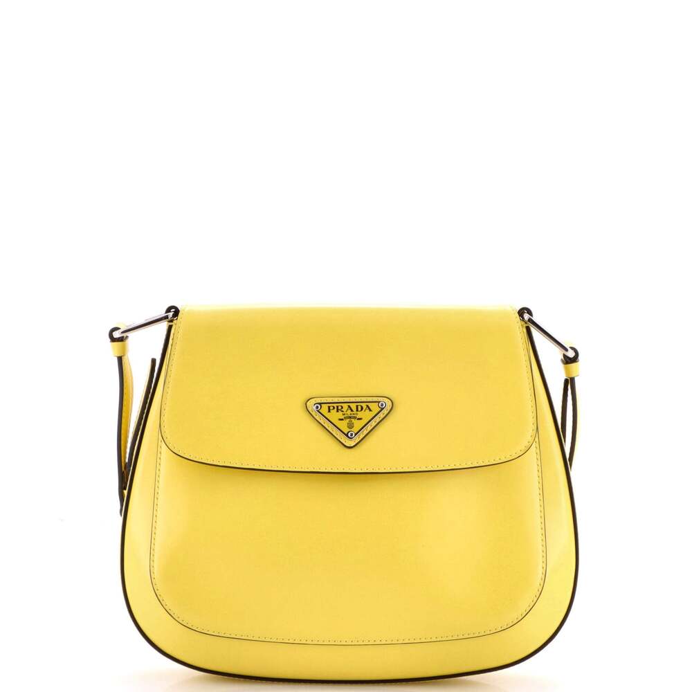 Prada Cleo Flap Shoulder Bag Spazzolato #227378P19B - Picture 1 of 7
